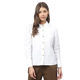 Summer Shirt|Wing Collar (White)