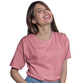 Cotton Round Neck Long Baggy Style Tshirt I Half Sleeves
