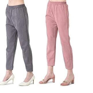 omen's Winter Warm Velvet Palazzo Trouser Regular Yoga Pants